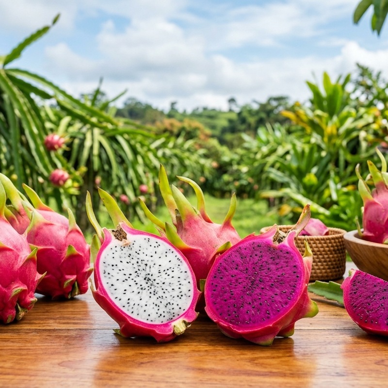Pitahaya Roja (Red Dragon Fruit)